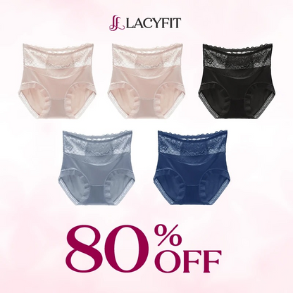 LacyFit - LAST DAY SALE 70% OFF - Silky Comfort High Waist Hiplift Panties