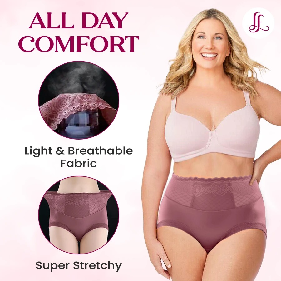 LacyFit - LAST DAY SALE 70% OFF - Silky Comfort High Waist Hiplift Panties