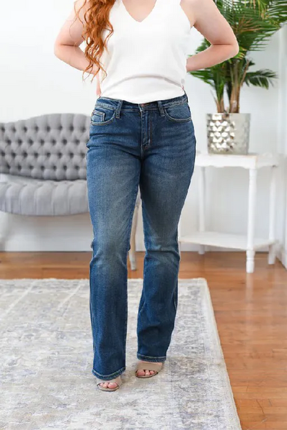 🔥2024 Hot Trend🔥Tummy Control Bootcut Jeans 🔥